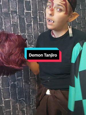 Getting into Demon Tanjiro is a process. But I love cosplaying him! He's definitely one of my favorites! #fypシ #demonslayercosplay #tanjirokamado #demontanjiro #demontanjirocosplay #tanjirocosplay #cosplayer #cosplayersoftiktok 