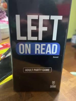 #fyp #viral #friday #games #tiktokfun #leftonreadgame #adultpartygame #funtimes 