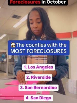 🏠💔#4 California California ranked fourth with a foreclosure rate of one in every 3,152 housing units. The counties with the most foreclosures included Los Angeles, Riverside, San Bernardino, and San Diego. 🏠💔#5 South Carolina South Carolina took the fifth spot with one foreclosure for every 3,272 housing units. Leading counties for foreclosure activity were Horry, Berkeley, York, Dorchester, Richland, and Charleston. 💡I have been sending direct mail to distressed homeowners for the last 3 years. I know people say, direct mail is outdated and doesn’t work! It works for me!  📪I use colorful envelopes, I hand address my envelopes! Is it more time consuming? Yes! But the open rate is higher if the letter looks handwritten so I do it. ✉️Need help crafting your letters? Or just a little inspiration to get you started? I got you!  💁🏾‍♀️Click the 🔗 in my bio  #ForeclosureUpdate #RealEstateTrends #foreclosures #auction #auctioneer #fyp #realestateinvesting #realtoroftiktok #realtortips #california #southcarolina #realtorsoftiktok #homeownerproblems #homeowner 