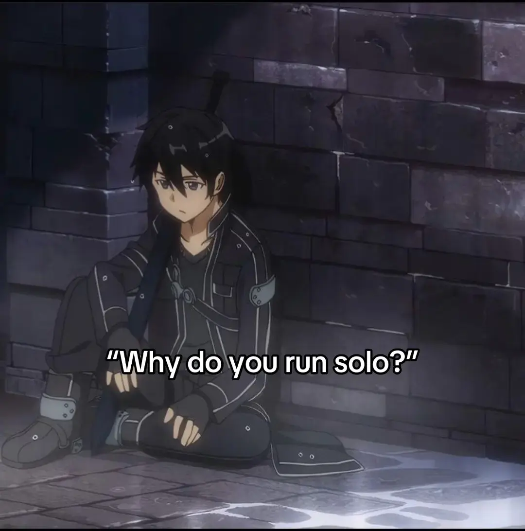 Poor Kirito :/ Glad he found his party and ppl eventually #animetiktok #manga #animanga #sao #simplywill #fyp 