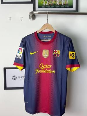 Barcelona 2012/2013 home shirt player version#barcelona #barcelonafans #Soccer #messi #jersey 