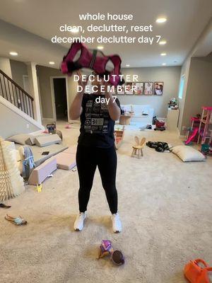 day seven of the 12 days of declutter December! we're cleaning, decluttering and organizing until Christmas. taking in the big bad basement and all the hidden snack bags and unpacked closets from moving #cleaningmotivation #organization #cleanwithme #asmrcleaning #housecleaning #12daysofchristmas #declutter #laundryroom #houseinspo