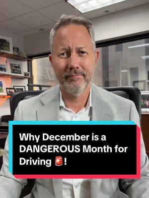 December = Dangerous Roads! Here’s Why. 🛑🚗  #HolidaySafety #DriveSmart #Lawtok #trending #fypシ゚viral #christmas #PersonalInjuryLawyer #traffic #foryoupage #lawyersoftiktok  . . .  Michael Jeffcoat, (Main Office) 1333 Main Street, #510, Columbia, SC 29201