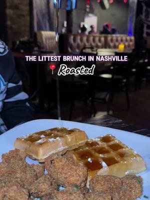 A lit brunch in Nashville?!?! Didn’t see that coming, but Roasted proved me so wrong. And I must mention how there was no hookah in site (which I actually loved—no shade!)—just good food, drinks, music, and vibes. This isn’t just brunch—it’s a whole experience. ✨🍽️ Address: 1526 Demonbreun Nashville, Tennessee                        #nashville #blackowned #brunch #viral #nashvillethingstodo #Roasted #fyp