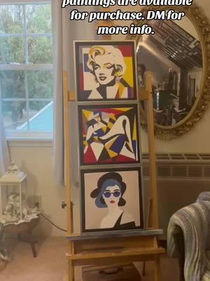 ✨ Exciting news! 🎨 Check out my original paintings: "Marilyn," "My Self Portrait," and "Demure 2." Each piece tells a unique story and is ready to find a new home! 🖼️💖 DM me for details! #ArtForSale #OriginalArt #ArtLovers #loloknows #artist #artistsoftiktok #arttok #fyp #fypage #trendingsound #trending #viraltiktok 