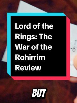 The Lord of the Rings: The War of the Rohirrim Movie Review  #LordoftheRingsTheWaroftheRohirrim #LOTR #moviereview #filmtok  @Crystal Justine🍿TheCinemaNook @Regal 