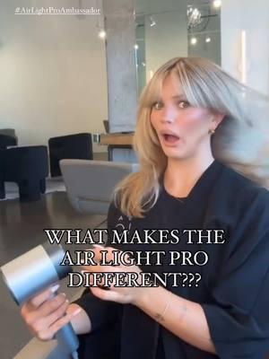 What makes the Air Light Pro by @L’Oréal Professionnel different???👇👇👇 • The Air Light Pro utilizes infrared light technology that mimics  natural evaporation therefore limiting the time the hair is exposed to heat. • The Air light Pro only weighs 1.7 pounds which is lighter than many of the other dryers I’ve worked with.  • Customizable settings and profiles for clients for the perfect blowout  • Easy to clean and maintain  • Top wind speed of 130mph which is equivalent to a category 4 hurricane 😮‍💨 • Drys without damage and leaves the hair feeling amazing. • Strong magnetic attachments to accommodate all hair types and textures  Exclusively at @saloncentric  . . . @lorealpro_education_us  #AirLightPro #AirLightProAmbassador #beautifulhair #expensivehair #expensivehaireducation #haircare #hairdryer #healthyhair  #hairpainter #handpaintedhair #babylights #besthaircolor #hairartist #hairstylist #hair #sunkissedhair #livedincolor #modernsalon #americansalon #saloncentric #behindthechair #btcpics #haircolor #colormelt #meltingcolor