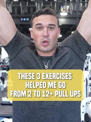 Increase your pull ups with these 3 simple exercises 💪 Want to achieve sustainable fat loss and muscle gain without extreme dieting like thousands of my clients? Follow me for simple & effective strategies! #healthcoach #fitmen #protein #lifting #liftingform #buildingmuscule #workoutsplits #fitnesscoach #nutritionformen #proteinintake #weighttraining #personaltrainer #fitnesstraining #weightlifting #trainer #trackingmacros #countingmacros #menfitness #nutrition #heatlhyhabits