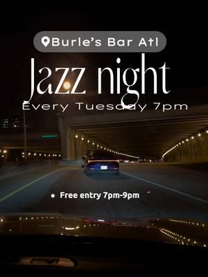 Enjoyed a beautiful date night at Burle’s Bar in Atlanta. Every Tuesday from 7pm-9pm they have a live Jazz band perfome. There is also a small but amazing selected menu. You can also enjoy a few drinks by the bar🤍  #atlanta #burlesbaratlanta #jazznight #jazzband #datenight 