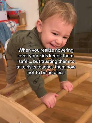 Protecting your kids from everything doesn’t prepare them for anything. Let them climb, fall, and learn—that’s how confidence is built. 💪#whenyourealize #parentinghottakes #letthemfail #trustyourkids #raiseconfidentkids #relatable 