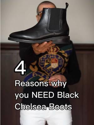 4 reasons why you need black chelsea boots from @Thursday Boots  #chelseaboots #boots #bootseason #menstyletips 