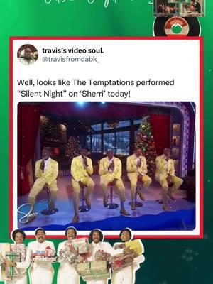 🎄Christmas officially begins when you hear the smooth, soulful harmony of #TheTemptations singing Silent Night! Their timeless rendition isn’t just a song—it’s a feeling. It wraps you in warmth, nostalgia, and the essence of the holiday🎅🏾🎶 🎥: sherrishow #silentnight #cultureconfidencesoul #christmastime #holidaymagic #izzyandliv #classicchristmas #blackfamilylove #celebrateus #blackexcellence #timeless #christmasmood #temptations #blackmanmagic #rnbsoul #rnbmusic