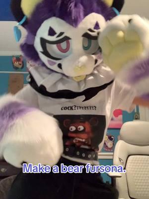 This is mandatory. #bear #fursuit #furry #fursuitfriday #kemonofursuit #furryfyp #fursuiter #furrytiktok #furryfandom #poc #fursuits 