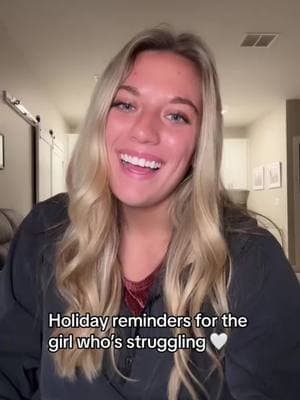 I love you, I’m sorry you’re not looking forward to the holidays but you are not alone in those feelings. Holidays bring up so many emotions, and they won’t always feel all consuming or permanent. Sending you so much love and encouragement to have the holiday you need rather than the one that’s expected of you. 💗 #holidayreminders #parentlesschild #deadmomclub #motherlessdaughter 