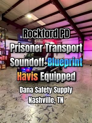 Check out the latest Transport Van for Rockford PD! This build was done by Dana Safety Supply’s team of experts in Nashville, TN with cutting-edge SoundOff+Blueprint, and Havis Technology. It also comes with cameras installed to check on passenger status, and an HVAC system for temperature control. These features will ensure safe transportation with maximum security. Book with Dana Safety Supply to get the next install for YOUR 2025 fleet! #soundoffblueprint #soundoff #danasafetysupply #transportvan #prisonertransport #publicsafety #havisequipped #hvac #nashville 