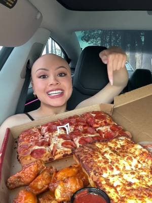 finally eating Pizza Hut in the car 😍 (Order: Big Dinner Box 🍕) #pizzahut #pizza #reviews #Foodie #foodtiktok #eating #mukbang #fastfood #fypシ 