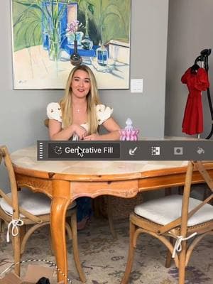 Watch @Madeline Salazar 'edit' their home with some cheeky Gen Fill moves. 🖌️😂  #PhotoshopTutorial #MadeWithPhotoshop #LearnPhotoshop #PhotoshopTips #PhotoshopMagic #Photoshop101 #Photoshop #CreativeEditing #TikTokPhotoshop #EditWithMe