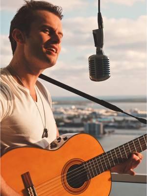 Miami sunsets, a guitar, and my soul—what else do you need?  #MiDiosa #ParaTi #SpanishGuitar #MiamiVibes #GuitarLoop #Graux 