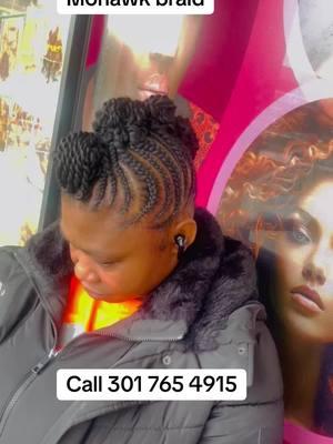 Mohawk braid .   #MohawkBraid #BraidedMohawk #MohawkStyle #BraidedHairstyles #ProtectiveStyles #HairBraiding #BraidInspiration #HairGoals #BraidedHair #FauxhawkBraid #GoddessBraids #BoxBraids #SenegaleseTwists #MarleyTwists #HairArt #FestivalBraids #WeddingBraids #PromBraids #BohoBraids #NaturalHairBraids #AfroBraids #CurlyHairBraids #KinkyHairBraids #CoilyHairBraids