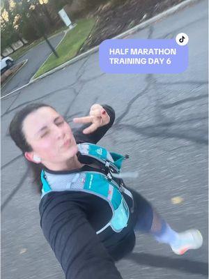 Day 6 half marathon training!  #halfmarathontraining #halfmarathon #beginnerrunner #beginnerrunnermotivation #halfmarathonprep 