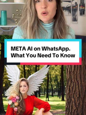 Meta AI has now made its way to WhatsApp ✅ And is offering users a powerful tool to enhance their everyday interactions.  You can create images directly into conversations you have, you can have Meta rephrase your answer to someone on WhatsApp in the best way, or even generate a picture that you can immediately send someone. As marketers or business owners, the New AI-powered tools for businesses on WhatsApp are amazing as well, and they include: 	•	Automated answers to customer questions. 	•	AI tools for creating ads across Meta’s platforms. 	•	A recommendation system to identify customers most likely to engage with your messages. And so much more! You have to try Meta AI and let me know your thoughts on the comments! 🔥👇🏼👇🏼👇🏼 #metaai #fyp #meta #ai #artificialintelligence 