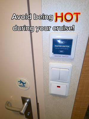 Who else forgets and turns this off? 😂  #cruise #cruisetip #cruiseship #allureoftheseas #royalcaribbean #cruisetips 