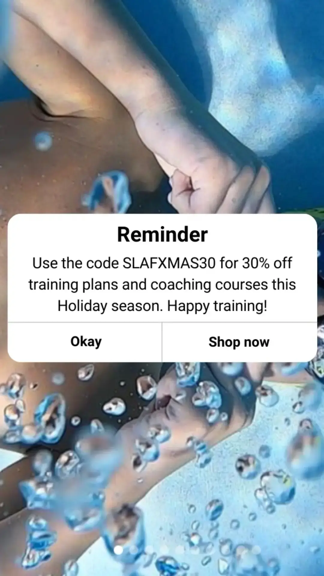 This holiday season, we're giving you a gift that keeps on giving! Use code SLAFXMAS30 to snag 30% off all training plans and coaching courses. Let's crush the rest of 2024.💪 #swimfast #swimlife #swimmer #swimmers #swimming #swimmingcompetition #swimrun #swimtraining #triathlete #swimlikeafish #swimtechnique #swimfaster