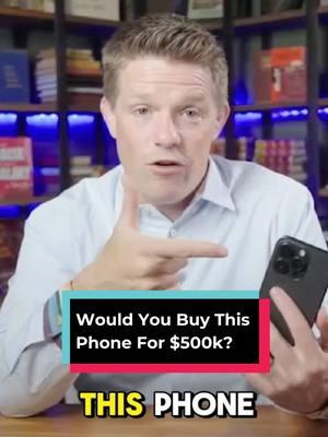 Would you buy my smartphone for $500k? No, it’s not made with diamonds or anything crazy like that. It’s not the hardware that gives the phone such a high price tag. It’s the *perceived value* of the offer! That’s the key to great offer creation. Rather than trying to have the lowest prices on the market (bad idea), create an offer stack *so irresistible* that your dream customers can’t wait to give you their money because the deal is too good to pass up! What would YOU actually pay for my smartphone? Let me know in the comments! I want to see who’s as crazy for courses as I am 😁 #business #entrepreneur #internetmarketing #onlinesales