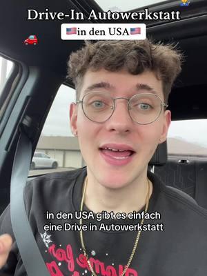 Wusstet ihr, dass es hier solche crazy Sachen gibt?😂🇺🇸 ich liebs!!🚗🧑‍🔧 #werkstatt #auto #drivein #amerika #usalife #kulturschock #germaninamerica #aupair 