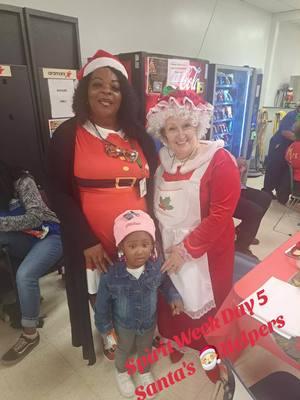 #SCCPSS #driverandmonitorchronicles #enjoingwhatwedo  Spirit Week Day 5 Santa's Helpers 