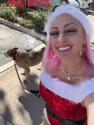 Happy  Holidays❤️🤍❤️🤍❤️🤍❤️ #RecoveringAddictBarbie #AdoptDontShop #SnoopDogg 