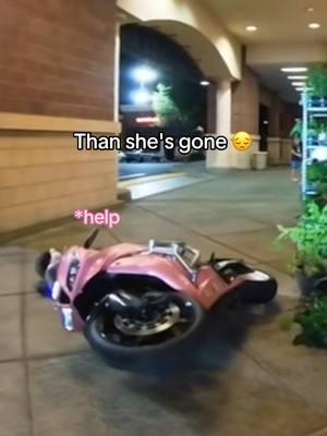 someone? anyone? - - - - #motorcycle #fyp #pinkmotorcycle #bikergirl 