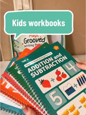 Replying to @amandakleven one of my fave finds on tiktok shop for my kids!!  #magicgroovedwritingpractice #handwritingpractice #handwritingpracticeforkids #activitybook #kinderactivitybook #homeschoolactivities #preschoolactivities #kidsbusybook #kidsactivities #kidslearningtoys 