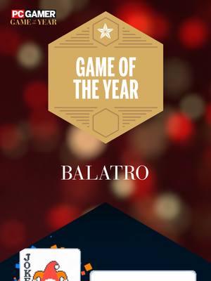 Too bad these chips are all virtual. Balatro reigns supreme 🃏 #pcgamer #pcgaming #gameoftheyear #goty #balatro #GamingOnTikTok