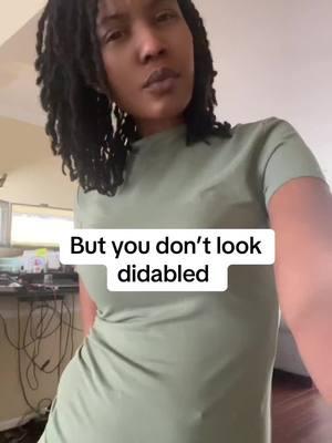 But what does disabled or sick look like? There are people who are ill and you cannot tell. It doesn’t mean they arent ill… #DisabilityTiktok #InvisibleIllness #Myositis