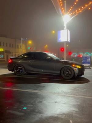 foggy night #bmw #m240i #bmwm240i #m2 #b58 #bmwmotorsport #carsoftiktok #cars #california #fyp #foryoupage #cartok #trend #trending #viral 