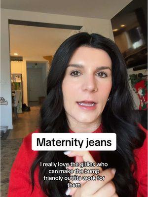 I am a maternity jean stan #maternityjeans #maternitypants #pregnancystyle 