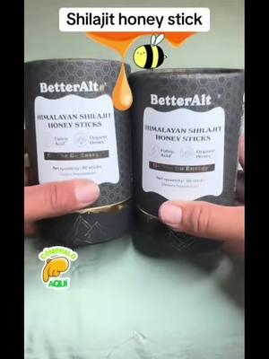 BetterAlt GOLD Shilajit Honey stick Himalaya #betteralt #gold #shilajit #honey #stick #himalaya 