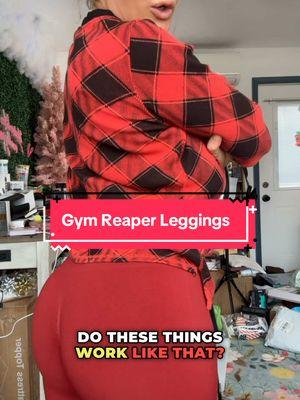 Are we or are we not wearing scrunch butt leggings to hunt drones later?!😂 #scrunchbutt #gymreaper #gymreapersgear #gymwear #leggings #leggingsoftiktok 