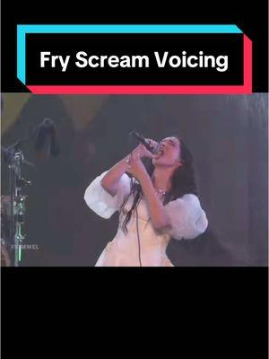 Some tips if you suck at #fryscream featuring Knocked Loose and Poppy  . #knockedloose #poppy #scream #metal #fry #falsecord #distortion #metalvocals #rockvocals #kimmel #emo #vocalcoach #voicecoach #singingtips #metalscream 