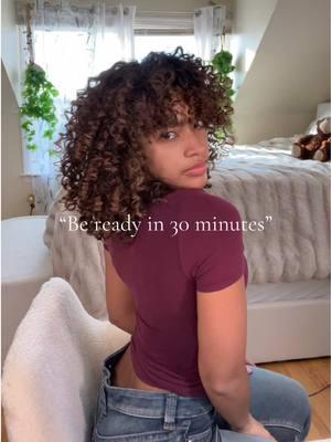 because I know I do not have the time nor the patience to be doing my hair for two hours🥲 - - ##fyp##fypシ##viral##foryoupage##curls##curlyhair##3bcurls##curlyhairroutine##xyzbca