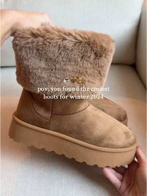 Cozy Boot Inspo 🌨️🧸✨ #styleinspo #cozyvibes #comfyboots #fluffyboots #christmas2024 #giftideas #cuteshoes #spotlightfinds #tiktokmademebuyit #gift 