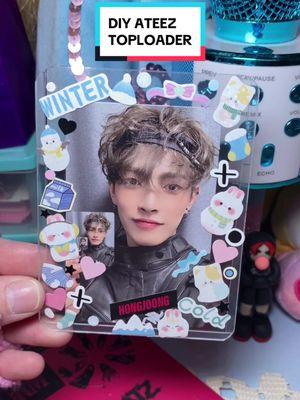 Let’s give Hongjoong a home for the holidays!🎀❄️ #kpopdiy #toploaderdeco #kpopfan #kawaiicrafts #kpopfyp2024