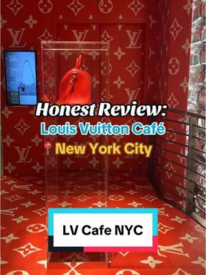 Native New Yorker Approved ! #louisvuittoncafe #nycrestaurants 