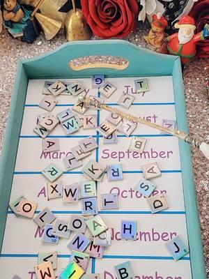 #2024predictions word of the month #scrabble #divination #charms #foryou 