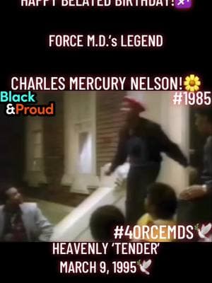 #BelatedPost. #LegendaryPost. #IconicPost.  December 19, 1964. Happy Heavenly (Belated) 60th Birthday, Charles “Mercury” Nelson!♐️ Written and produced by Jimmy “Jam” Harris. And Terry Lewis. For Force M.D.’s 1987 album, Chillin’. Tender Love made #2/BB Adult Contemporary; #4/BB Hot Black Singles; #10/BB Hot 100.🔥 Chillin album released Two Billboard/radio singles: Here I Go Again; One Plus One; and made #14/BB R&B Chart; #98/BB Hot 100.💿  #legend #icon #charlesmercurynelson #december19 #1964 #sagittarius #tenderlove #1985 #chillin #soul #rnb #dance #pop #rap #hiphop #newjackswing #forcemds #makingtheband #makingthecut #80smusic #80sclassic #tiktokmusic #tiktokclassics #viralmusic #viralvideo #viraltiktok #fyp 