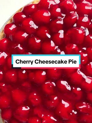 This Cherry Cheesecake Pie is as dreamy as it sounds! With a creamy cheesecake filling and sweet cherries on top, it’s bound to steal the show at any holiday dessert table 🍒🥧  DM me the word “CHERRY” and I’ll send you a link to the recipe! #blogger #foodblogger #food #easymeals #EasyRecipe #rochester #rochesterny #newyorkblogger #rochesterblogger #hotmess #cherry #cheesecake #pie https://www.thelifejolie.com/cherry-cheese-pie/