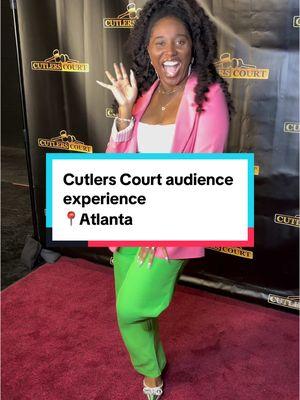 If you’re looking for a sign to apply to be in the audience for a court show, THIS is it 👨🏾‍⚖️👩🏾‍⚖️ I’ve always wanted to know what it was like to be in the audience for a TV show, especially a court show! I got a front-row seat to all the drama...and I didn’t even need a lawyer 😉 Courtroom entertainment hits different when you’re live in the audience and to be able to do it at one of my absolute FAVORITE shows was the cherry on top 👏🏾 Here are a few things to know before you go: 💻It took less than two minutes to apply via their website ⏰Be prepared to stay for about half the day, or longer (they do provide breakfast and lunch) 👗Dress cute but comfortable – of course, you want to be TV ready but keep in mind, you’ll be there and sitting for a while 😮Facial expressions are key – make sure you’re ready for all the ooh’s and ahh’s that come with hearing some of the wildest cases! 💫Mix and mingle! I met so many different people from all walks of life, who love court shows as much as I do 😂 Head to the 🔗 in bio to apply to be in the audience today! #cutlerscourt #courttv #courtshow #livestudioaudience #courtshowvibes #danacutler #keithcutler #audiencelife #orderinthecourt #courtshowenergy #unscripted #unscripteddrama #accessatlanta #thingstodoinatlanta #atl #atlanta