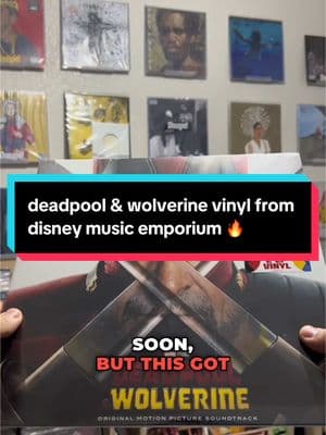 Check out the Deadpool vinyl at @Disney Music Emporium if you need gift ideas for the holiday season! #DisneyHoliday #DisneyPartner #HolidayGifting #Vinyl #VinylRecords #VinylTok #VinylTikTok 