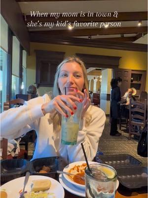 You’re doing great, Mom!  #grandparentsoftiktok #grandmas #familytime #familyintown @Olive Garden #olivegardenbreadsticks #olivegarden #myvillage 